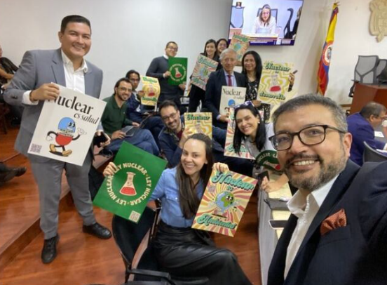 Reconocimiento a la Red Nuclear Colombiana por su liderazgo